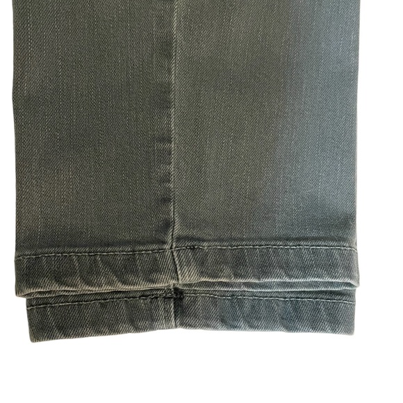 Loft Skinny Crop women’s olive green jeans size 12 - Picture 5 of 11